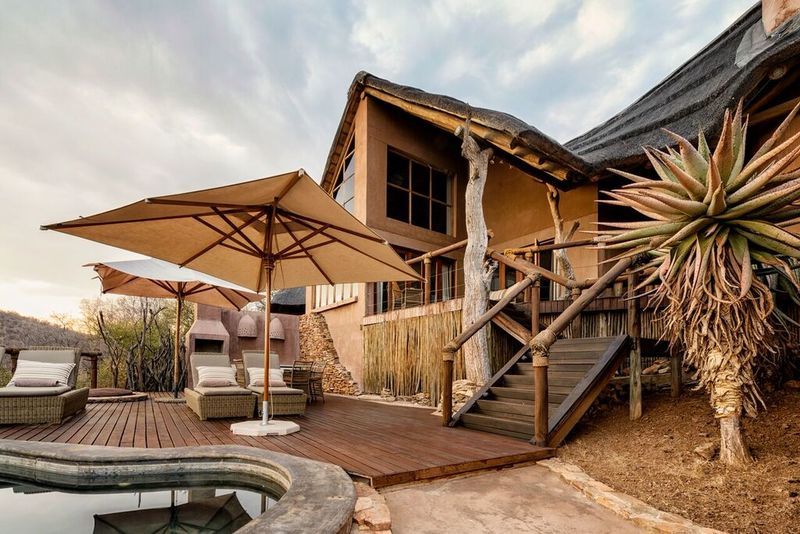 Impodimo Game Lodge Madikwe Game Reserve Luaran gambar